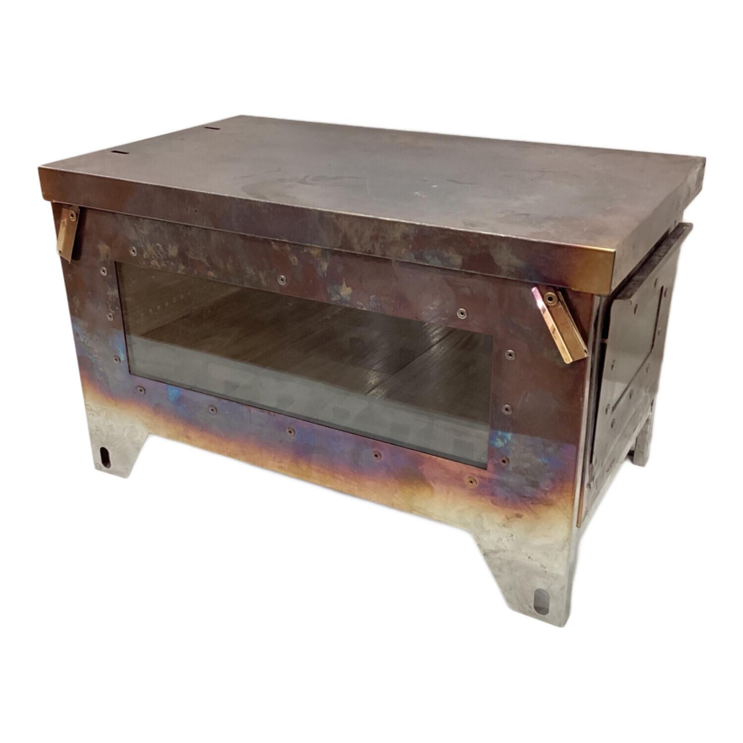 笑's (ショーズ) 薪ストーブ FD薪ストーブ 焚き火の箱 easy 400G