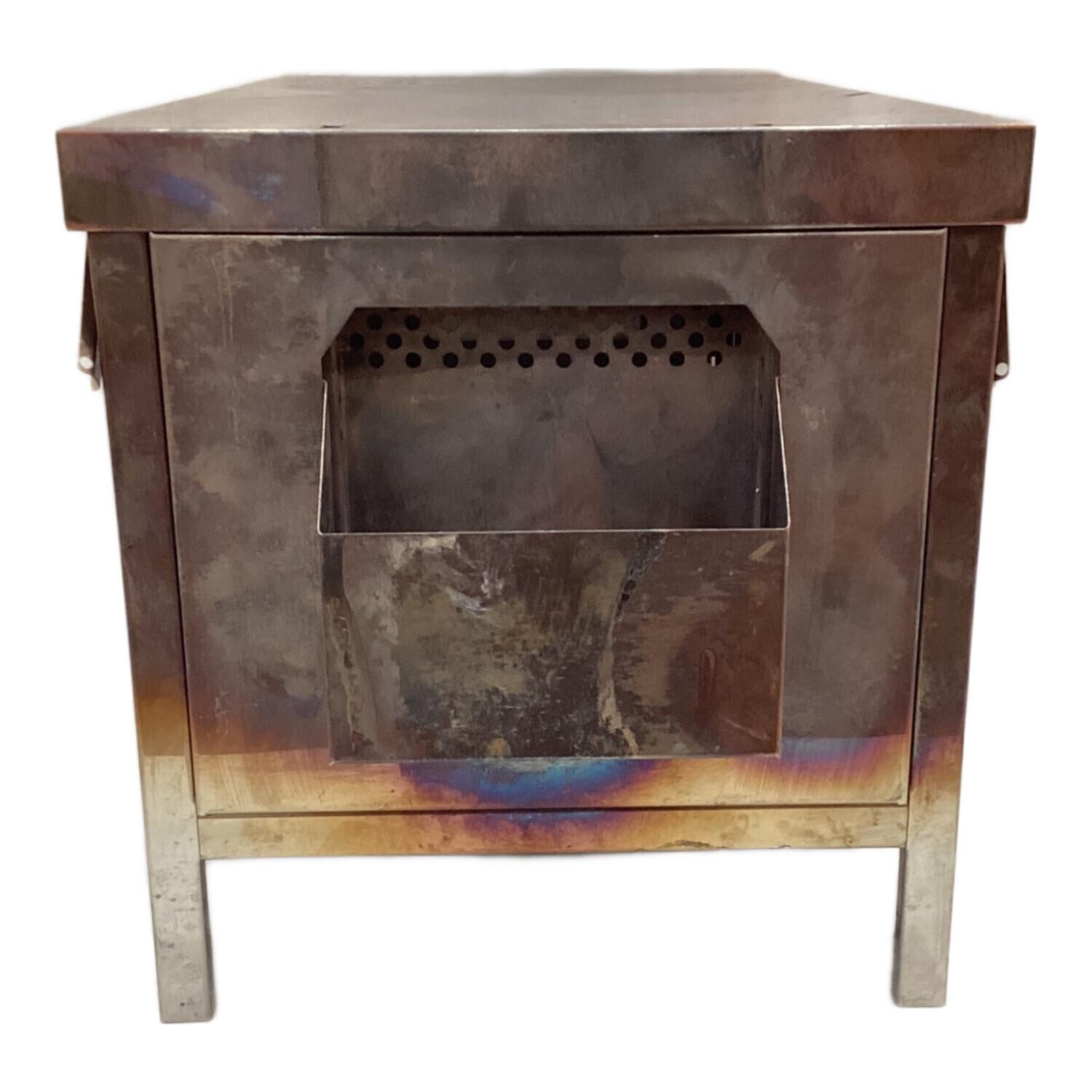 笑's (ショーズ) 薪ストーブ FD薪ストーブ 焚き火の箱 easy 400G