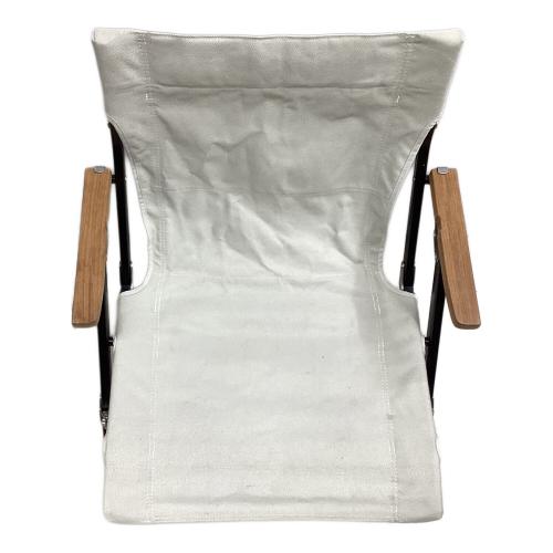 Snow peak (スノーピーク) アウトドアチェア LV-093IV アイボリー ローチェア ショート