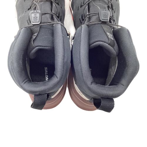 SALOMON (サロモン) Cross Hike Mid GTX 2 ミドルカット トレッキングシューズ 417359 メンズ SIZE 27cm ブラック×レッド