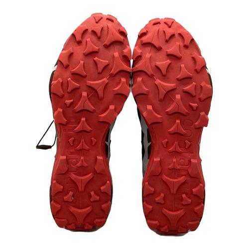 SALOMON (サロモン) Cross Hike Mid GTX 2 ミドルカット トレッキングシューズ 417359 メンズ SIZE 27cm ブラック×レッド