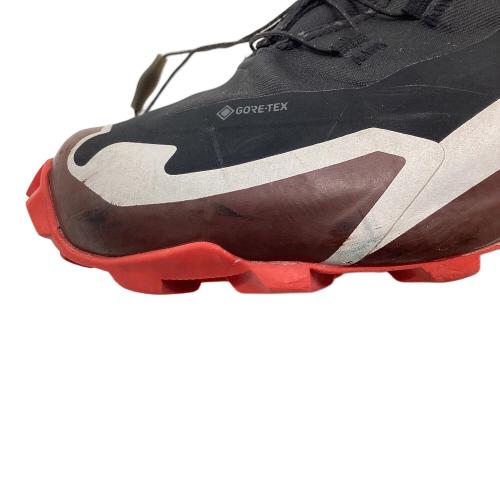 SALOMON (サロモン) Cross Hike Mid GTX 2 ミドルカット トレッキングシューズ 417359 メンズ SIZE 27cm ブラック×レッド