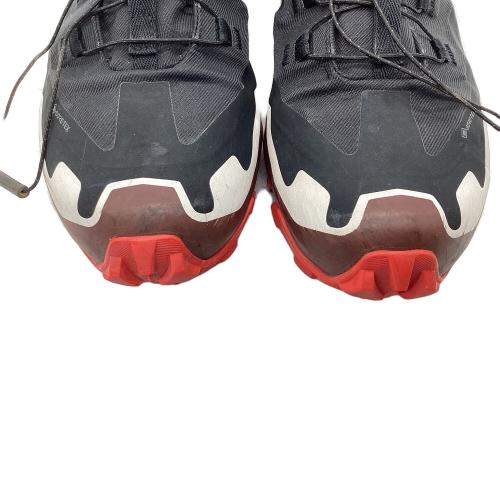 SALOMON (サロモン) Cross Hike Mid GTX 2 ミドルカット トレッキングシューズ 417359 メンズ SIZE 27cm ブラック×レッド
