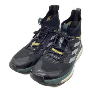 terrex (テレックス) Free Hiker 2 ミドルカット トレッキングシューズ メンズ SIZE 27cm ブラック×グリーン