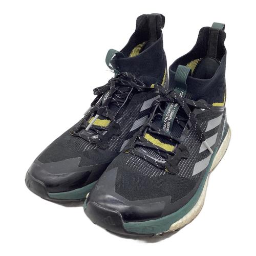 terrex (テレックス) Free Hiker 2 ミドルカット トレッキングシューズ メンズ SIZE 27cm ブラック×グリーン