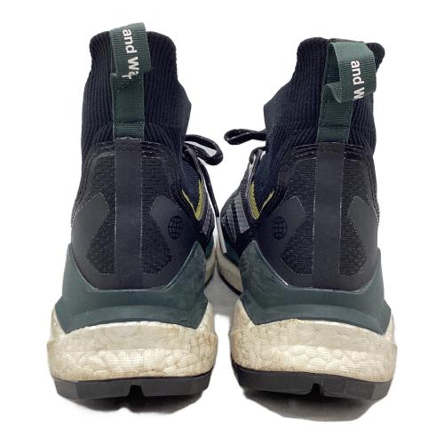 terrex (テレックス) Free Hiker 2 ミドルカット トレッキングシューズ メンズ SIZE 27cm ブラック×グリーン