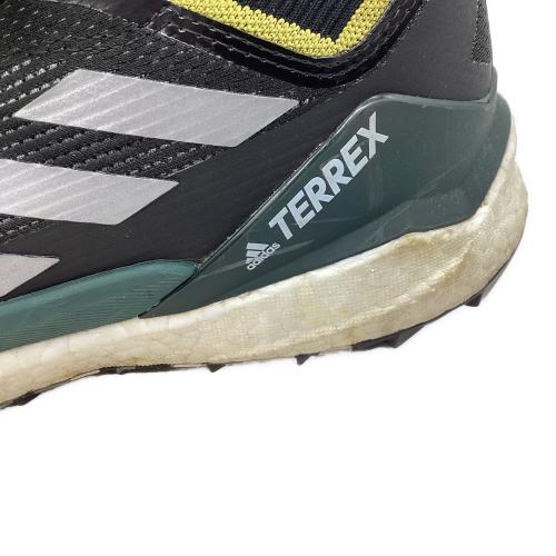 terrex (テレックス) Free Hiker 2 ミドルカット トレッキングシューズ メンズ SIZE 27cm ブラック×グリーン