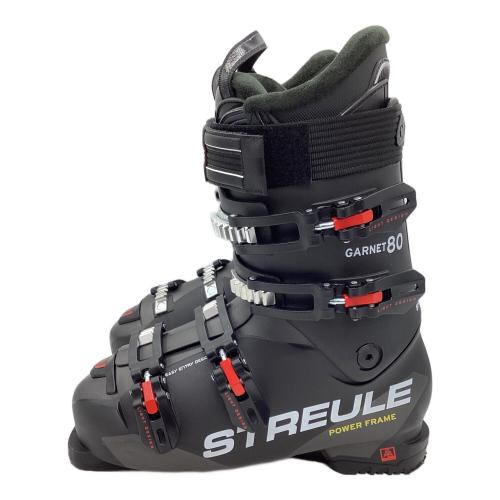 STREULE (シュトロイレ) GARNET スキーブーツ メンズ 27/27.5cm ブラック
