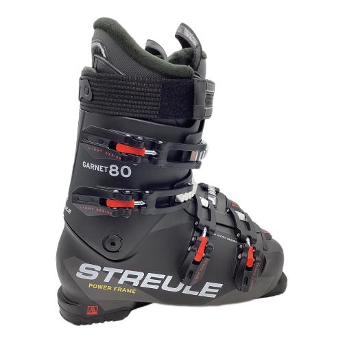 STREULE (シュトロイレ) GARNET スキーブーツ メンズ 27/27.5cm ブラック