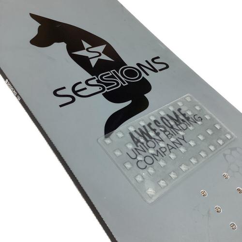 SESSIONS (セッションズ) AWESOME スノーボード 153cm グレー
