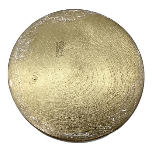 Fatwood Factory (ファットウッド ファクトリー) 金漆塗り薄型薪割り台 特選漆5重金箔貼り 焚火台用品