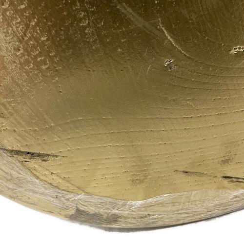 Fatwood Factory (ファットウッド ファクトリー) 金漆塗り薄型薪割り台 特選漆5重金箔貼り 焚火台用品