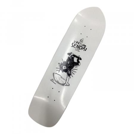 VOLCOM (ボルコム) スケートボードデッキ スケートボード ホワイト