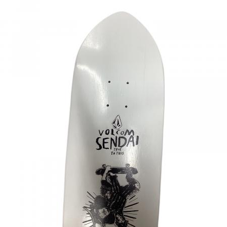 VOLCOM (ボルコム) スケートボードデッキ スケートボード ホワイト