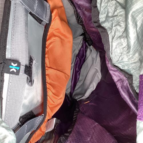 DANA DESIGN (ダナ デザイン) バックパック 希少品 コールマン時代品 50L パープル カーブル45+5L