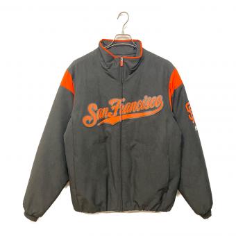 サンフランシスコ・ジャイアンツ 応援グッズ ダグアウトジャケット SIZE M ブラック×オレンジ