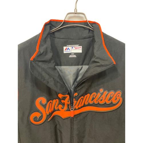 サンフランシスコ・ジャイアンツ 応援グッズ ダグアウトジャケット SIZE M ブラック×オレンジ