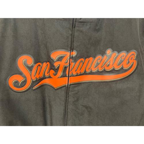 サンフランシスコ・ジャイアンツ 応援グッズ ダグアウトジャケット SIZE M ブラック×オレンジ