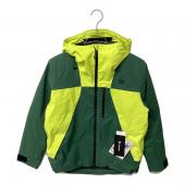GOLDWIN (ゴールドウイン) 2-Tone Color Hooded Jacket スキーウェア(ジャケット) G13303 メンズ SIZE S グリーン×イエロー