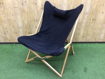 DVERG (ドベルグ) アウトドアチェア ブラック フォールディングバタフライチェア