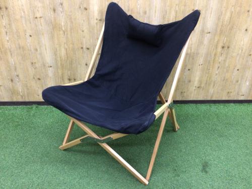 DVERG (ドベルグ) アウトドアチェア ブラック フォールディングバタフライチェア