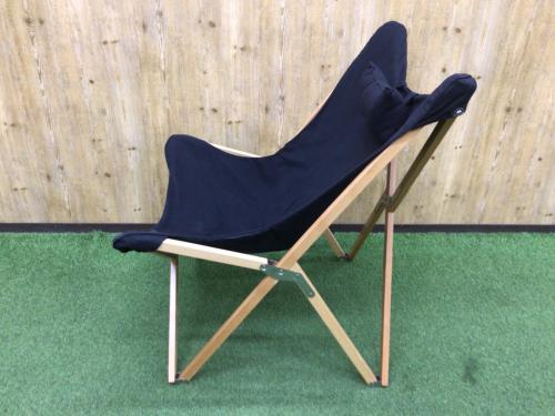 DVERG (ドベルグ) アウトドアチェア ブラック フォールディングバタフライチェア