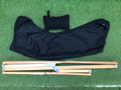 DVERG (ドベルグ) アウトドアチェア ブラック フォールディングバタフライチェア