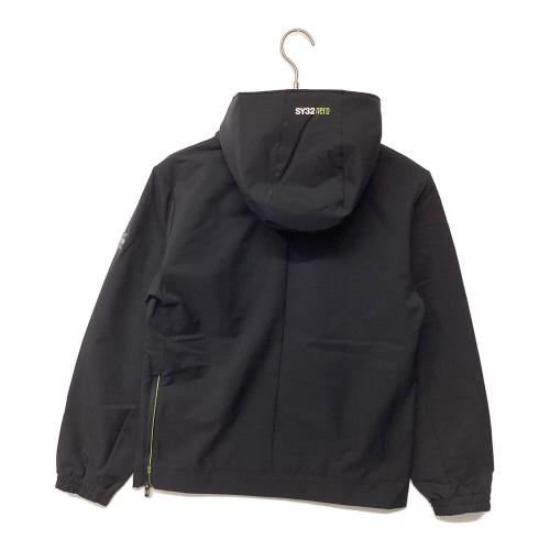sy32 by sweet years (エスワイサーティトゥバイスィートイヤーズ) ゴルフウェア(トップス) NERO2306 WOVEN SOLOTEX FRENCH TEREE PARKA メンズ SIZE M ブラック