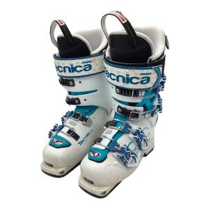TECNICA (テクニカ) ZERO G W PRO GUIDE スキーブーツ 17-18年モデル レディース SIZE 23.5cm ホワイト×ブルー