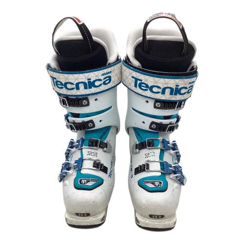 TECNICA (テクニカ) ZERO G W PRO GUIDE スキーブーツ 17-18年モデル レディース SIZE 23.5cm ホワイト×ブルー