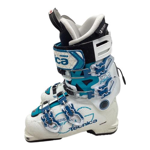TECNICA (テクニカ) ZERO G W PRO GUIDE スキーブーツ 17-18年モデル レディース SIZE 23.5cm ホワイト×ブルー