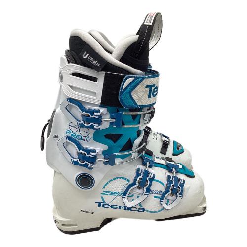 TECNICA (テクニカ) ZERO G W PRO GUIDE スキーブーツ 17-18年モデル レディース SIZE 23.5cm ホワイト×ブルー
