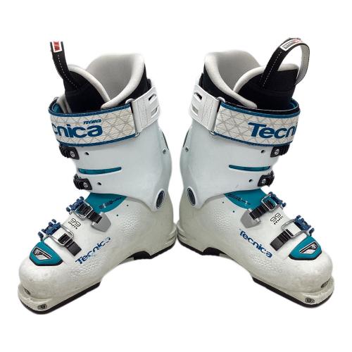 TECNICA (テクニカ) ZERO G W PRO GUIDE スキーブーツ 17-18年モデル レディース SIZE 23.5cm ホワイト×ブルー