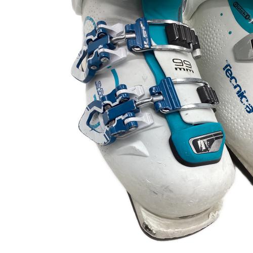 TECNICA (テクニカ) ZERO G W PRO GUIDE スキーブーツ 17-18年モデル レディース SIZE 23.5cm ホワイト×ブルー