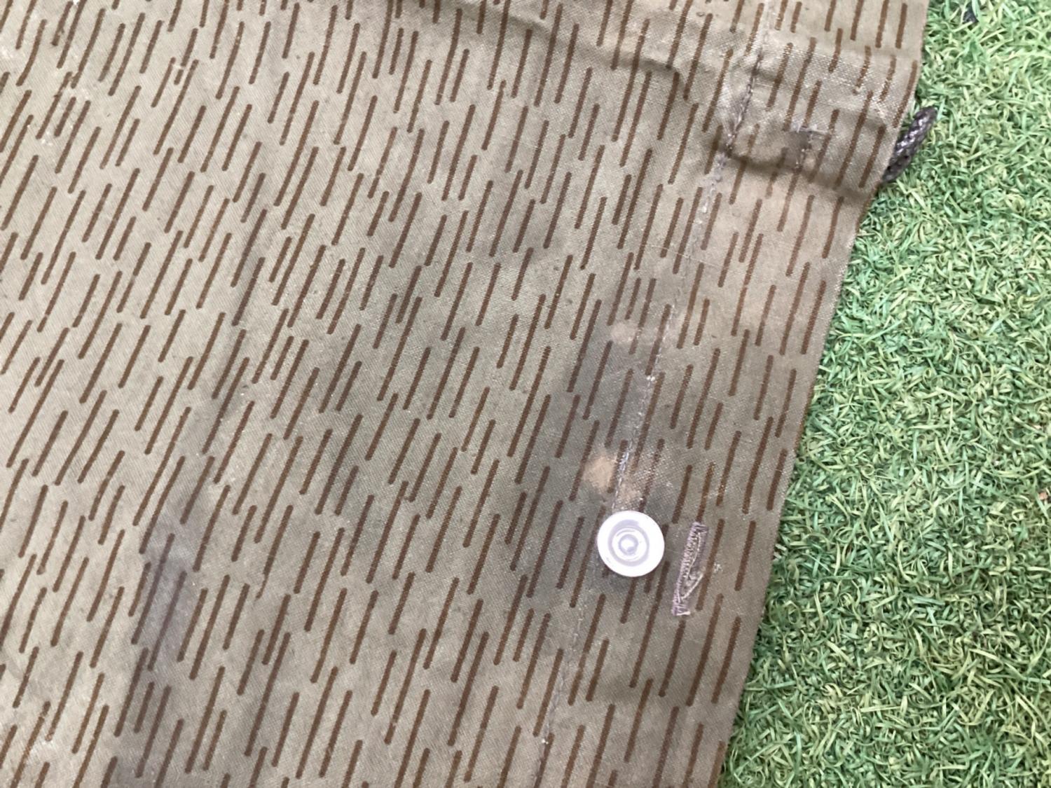 東ドイツ軍 (ヒガシドイツグン) 軍幕 ヨゴレ有 レインドロップカモ