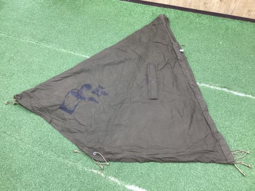 ポーランド軍 (ポーランドグン) 軍幕 ヨゴレ・ペイント有 サイズ2 2枚