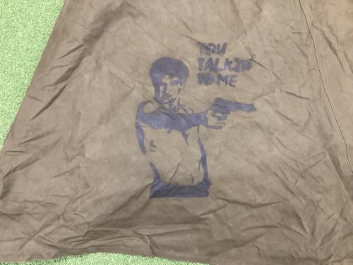 ポーランド軍 (ポーランドグン) 軍幕 ヨゴレ・ペイント有 サイズ2 2枚セット