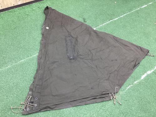 ポーランド軍 (ポーランドグン) 軍幕 ヨゴレ・ペイント有 サイズ2 2枚セット