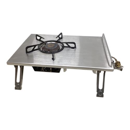 Snow peak (スノーピーク) シングルガスバーナー GS-400 2015年5月製 ギガパワープレートバーナーLI 動作確認済み PSLPGマーク有