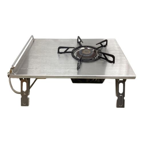 Snow peak (スノーピーク) シングルガスバーナー GS-400 2015年5月製 ギガパワープレートバーナーLI 動作確認済み PSLPGマーク有