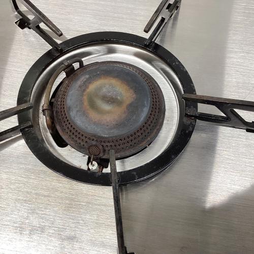 Snow peak (スノーピーク) シングルガスバーナー GS-400 2015年5月製 ギガパワープレートバーナーLI 動作確認済み PSLPGマーク有