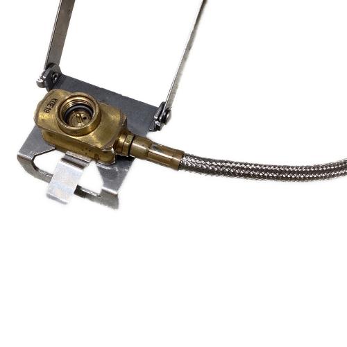 Snow peak (スノーピーク) シングルガスバーナー GS-400 2015年5月製 ギガパワープレートバーナーLI 動作確認済み PSLPGマーク有