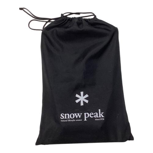 Snow peak (スノーピーク) シングルガスバーナー GS-400 2015年5月製 ギガパワープレートバーナーLI 動作確認済み PSLPGマーク有