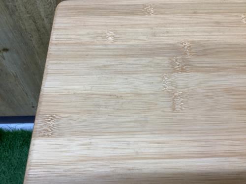 Snow peak (スノーピーク) アウトドアテーブル カバー色ヤケ有 ワンアクションテーブルロング竹