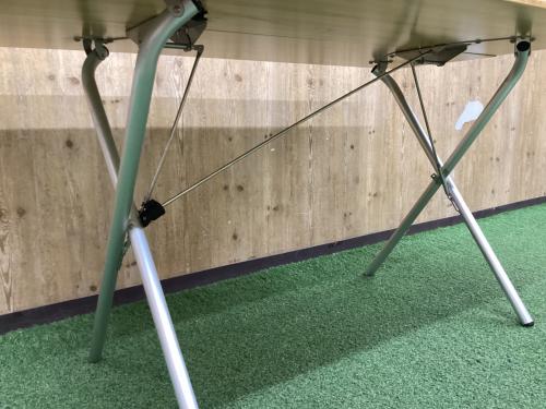 Snow peak (スノーピーク) アウトドアテーブル カバー色ヤケ有 ワンアクションテーブルロング竹