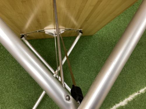 Snow peak (スノーピーク) アウトドアテーブル カバー色ヤケ有 ワンアクションテーブルロング竹