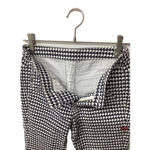 PEARLY GATES (パーリーゲイツ) ゴルフウェア(パンツ) 055-2131414 2022年モデル レディース SIZE S ネイビー×ホワイト