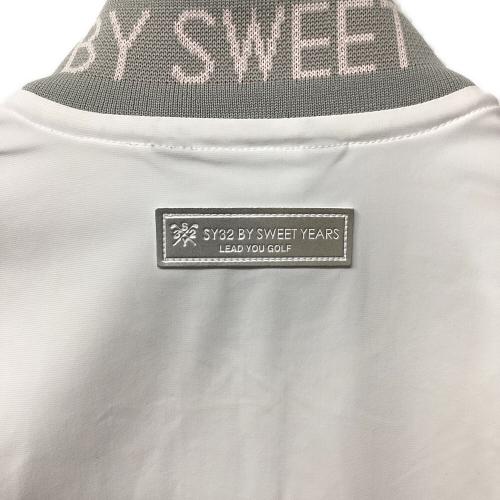 sy32 by sweet years (エスワイサーティトゥバイスィートイヤーズ) アウター ゴルフウェア(トップス) SYG-22A01W CARVICO STRETCH ZIP UP JK レディース SIZE M ホワイト