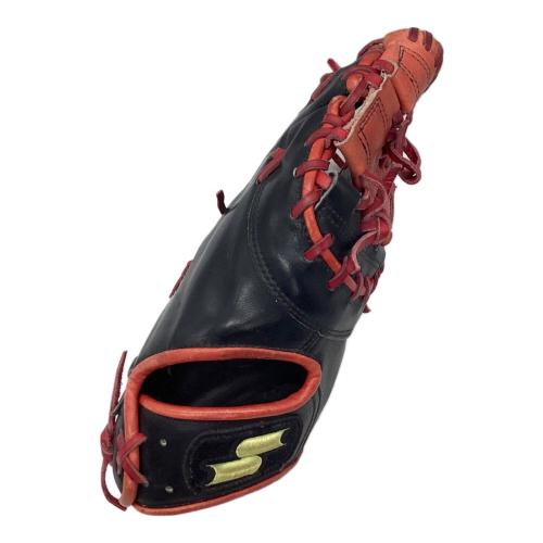 SSK (エスエスケイ) 元木大介 支給品 グローブ レッド×ブラック