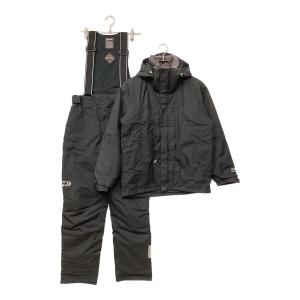 DAIWA (ダイワ) フィッシングウェア DW-1300 ゴアテックス ハイロフト サロペット ウィンタースーツ 上下セット メンズ SIZE M ブラック
